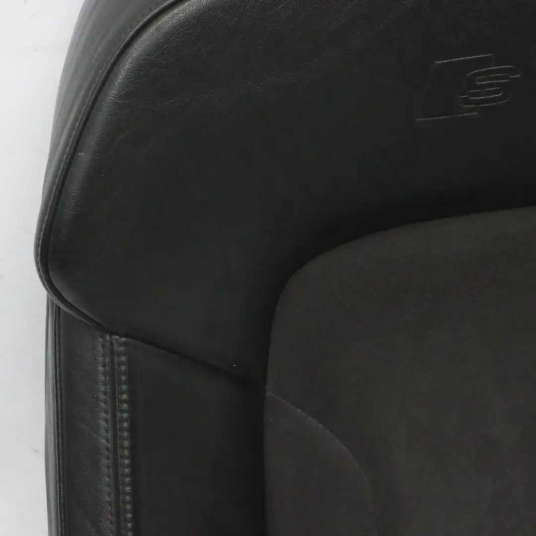 Audi Q7 4L Asiento Delantero Izquierdo S-Line Sport Calefactable Cuero Alcantara