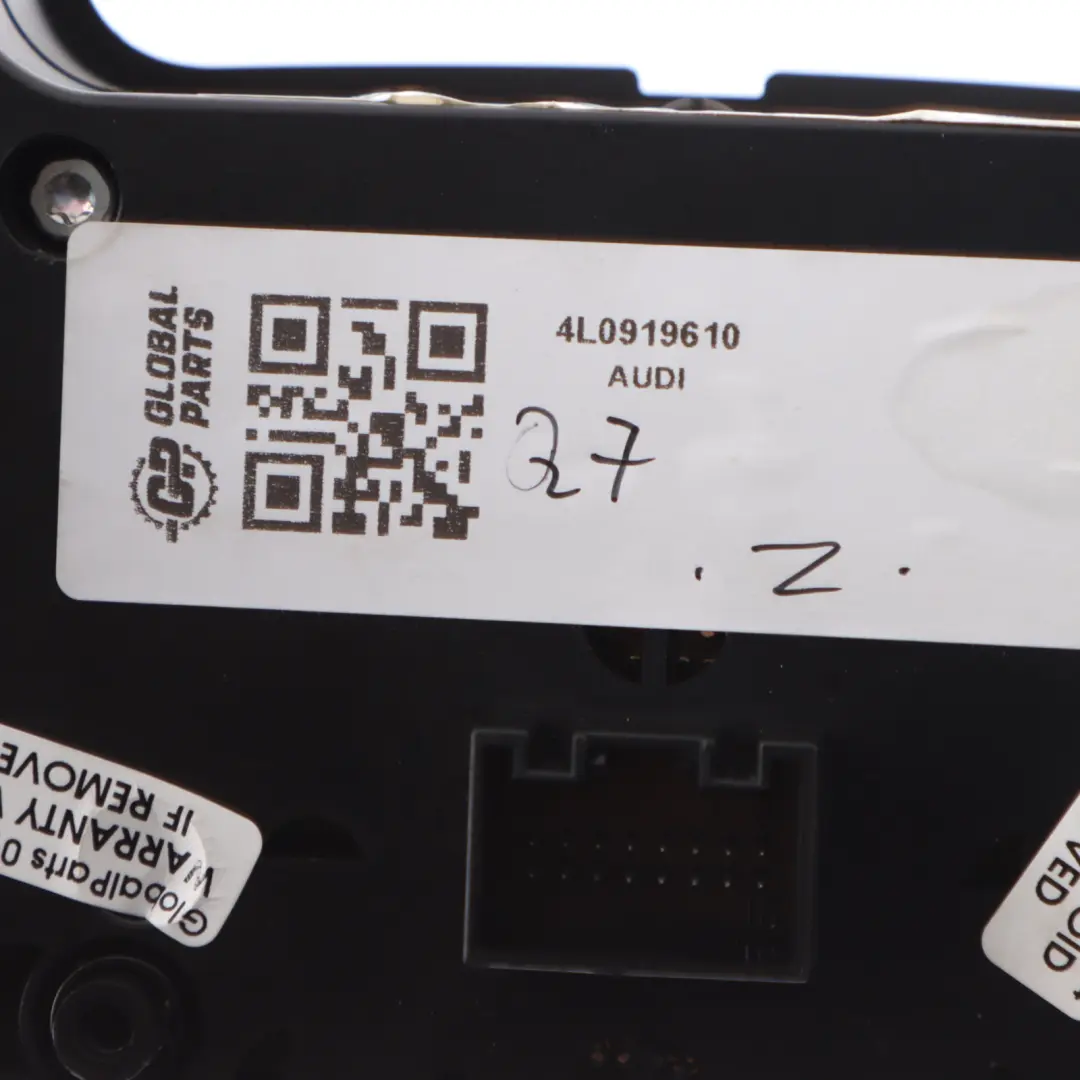 Audi Q7 4L Multimedia Controller Switch Panel Control 4L0919610