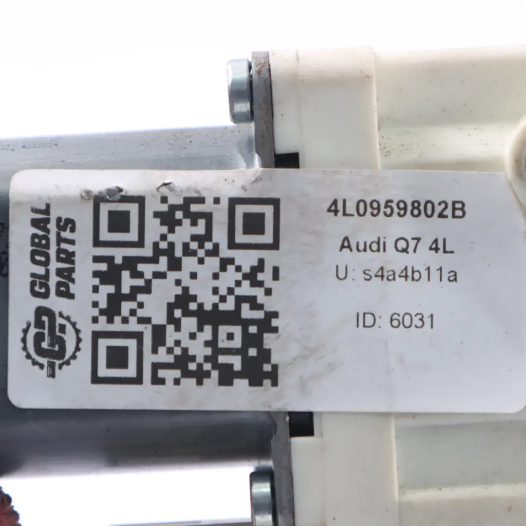 Audi Q7 4L Puerta Elevalunas Motor Regulador Delantero Derecho 4L0959802B