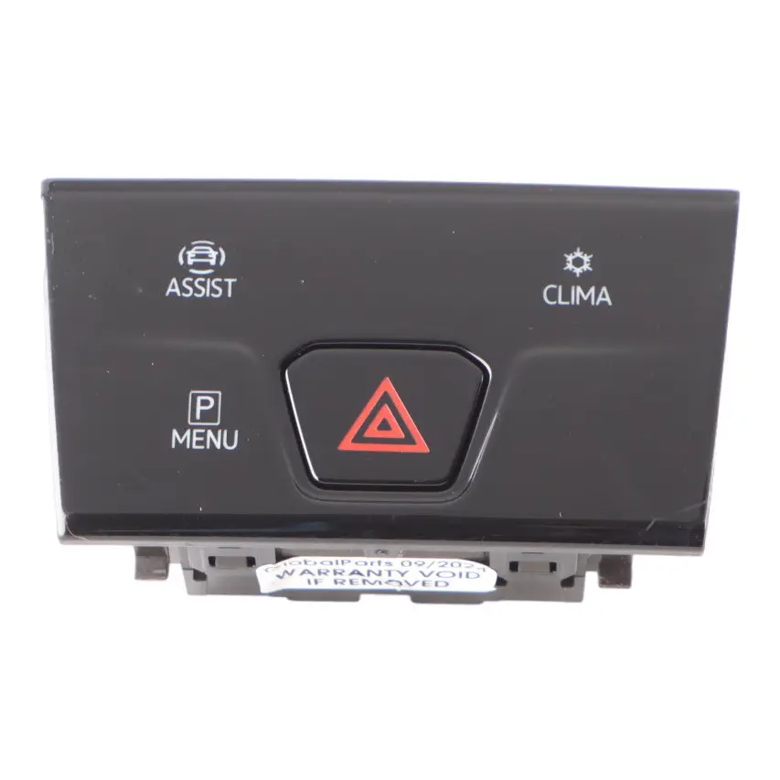 VW Volkswagen Golf Mk8 Hazard Warning Triangle Light Button Switch 5H0925200T