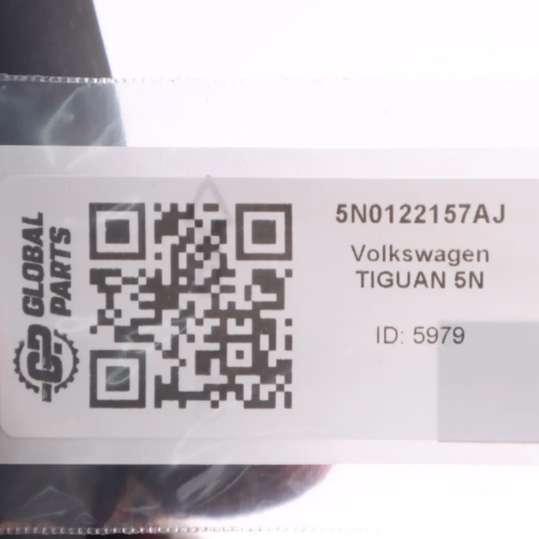 Volkswagen VW Tiguan 5N Tubo de Agua Manguera de Refrigerante Línea 5N0122157AJ