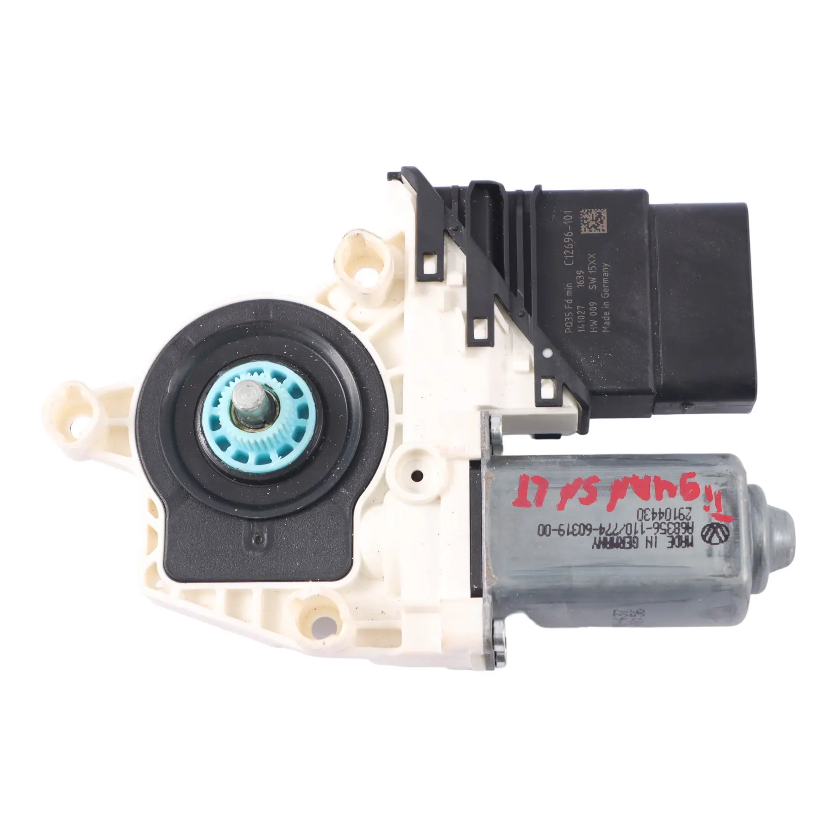 Volkswagen Tiguan 5N Fensterheber Regulator Motor hinten links 5N0959703F