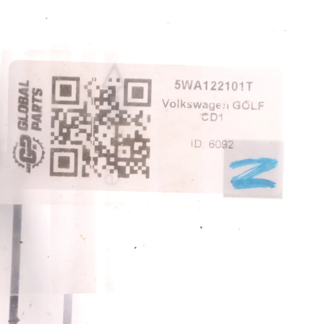 Volkswagen Golf 8 1.0 TSI DLAA Top Coolant Hose Pipe Right O/S Line 5WA122101T 