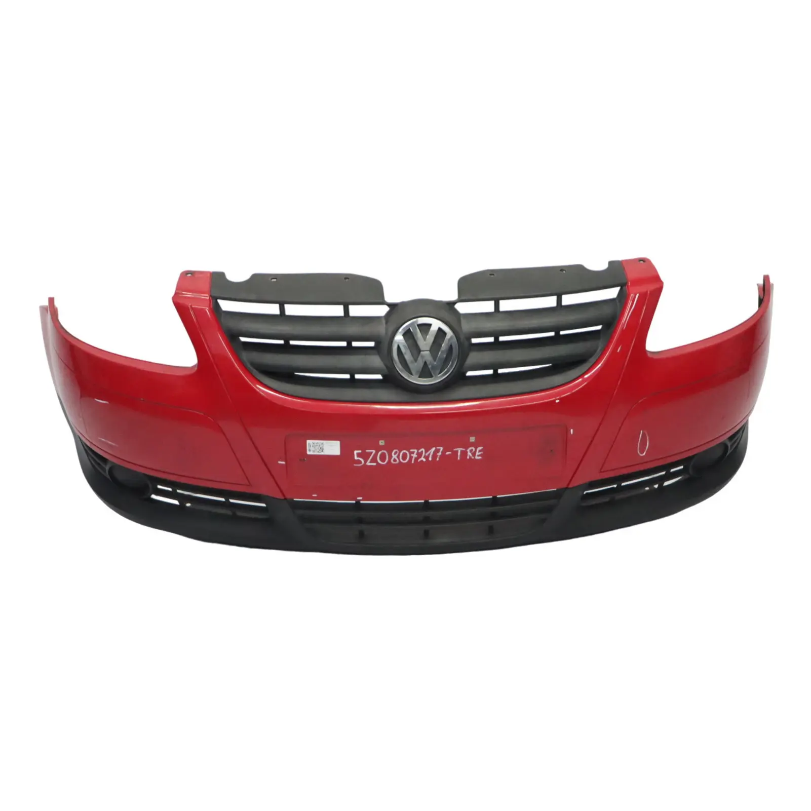 Volkswagen VW Fox Front Bumper Trim Panel Cover Tornado Red - Y3D