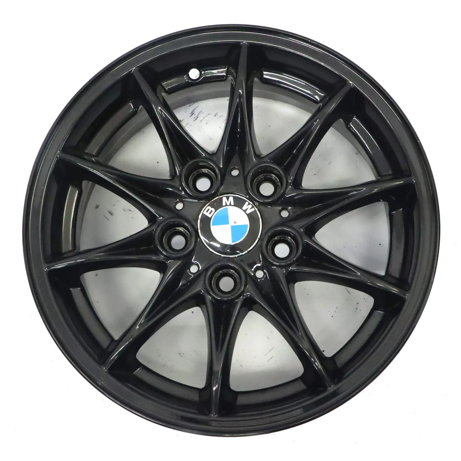 BMW Z4 E85 llanta Aleación Negro 16" Estrella Spoke 104 ET:47 7J 6758189