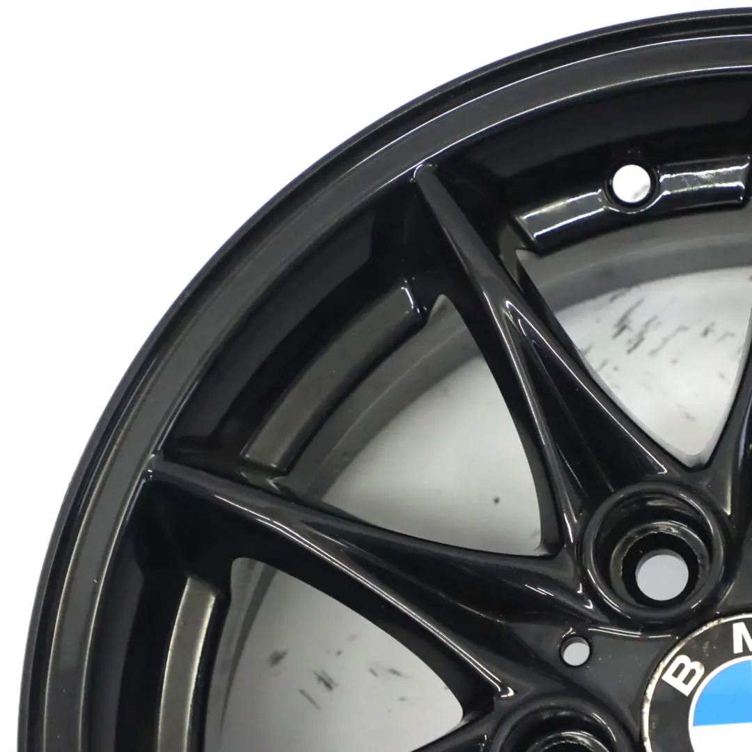 BMW Z4 E85 llanta Aleación Negro 16" Estrella Spoke 104 ET:47 7J 6758189