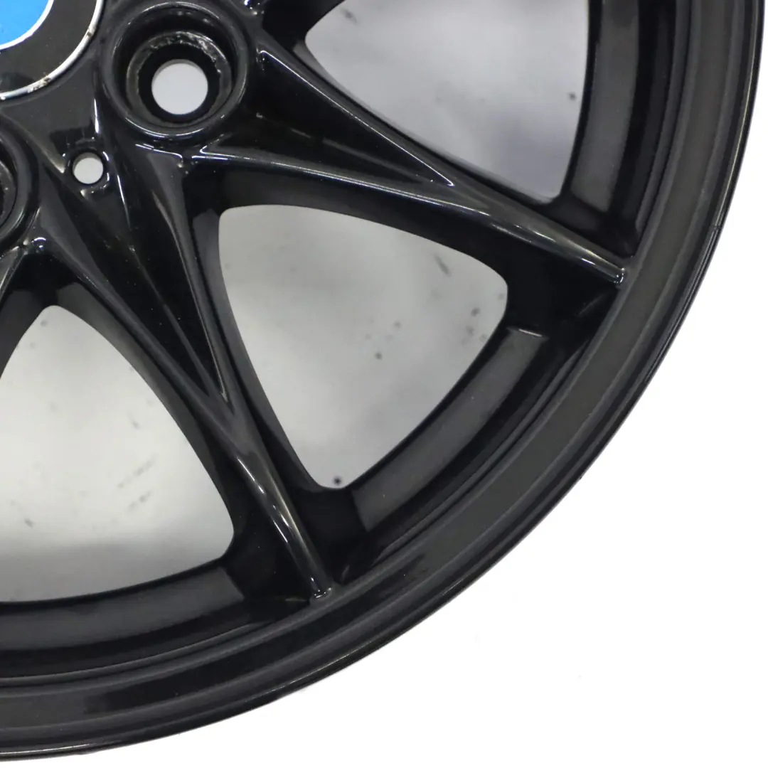 BMW Z4 E85 llanta Aleación Negro 16" Estrella Spoke 104 ET:47 7J 6758189