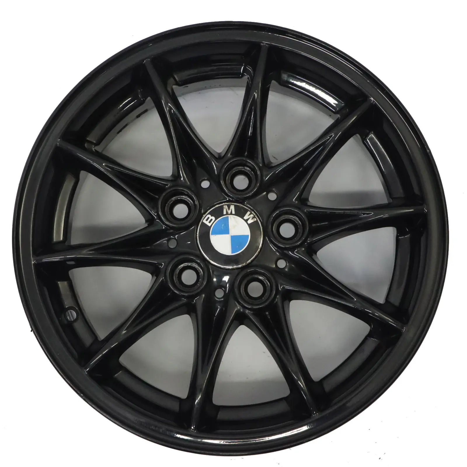 BMW Z4 E85 Schwarz Leicht Metall Felge 16" Sternspeiche 104 ET:47 7J 6758189