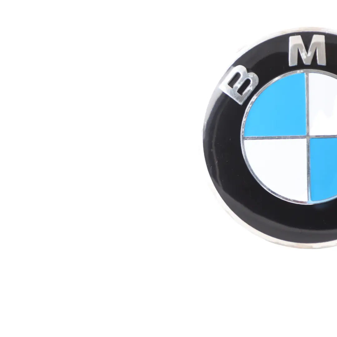 BMW 1 3 Series E87 E90 F20 F30 Wheel Hub Cap Cover Emblem Chrome Edge 6783536