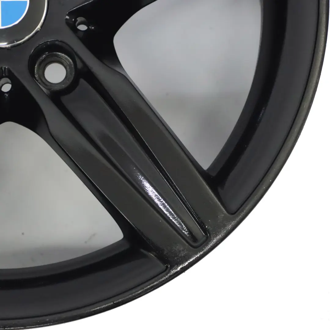 BMW F20 F21 Black Alloy Wheel Rim 17" Star Spoke 379 ET:43 7,5J 6850151