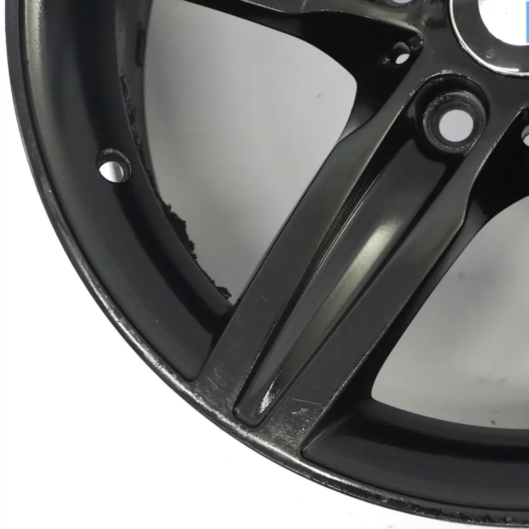 BMW F20 F21 Black Alloy Wheel Rim 17" Star Spoke 379 ET:43 7,5J 6850151