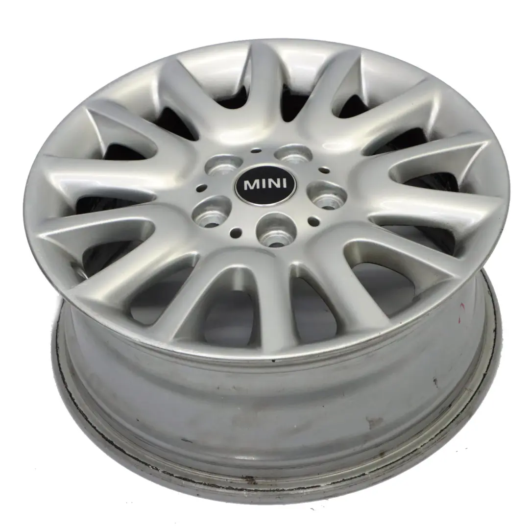 Mini Cooper F55 F56 Silver Wheel Alloy Rim 16" 6,5J Victory Spoke 495 ET:54