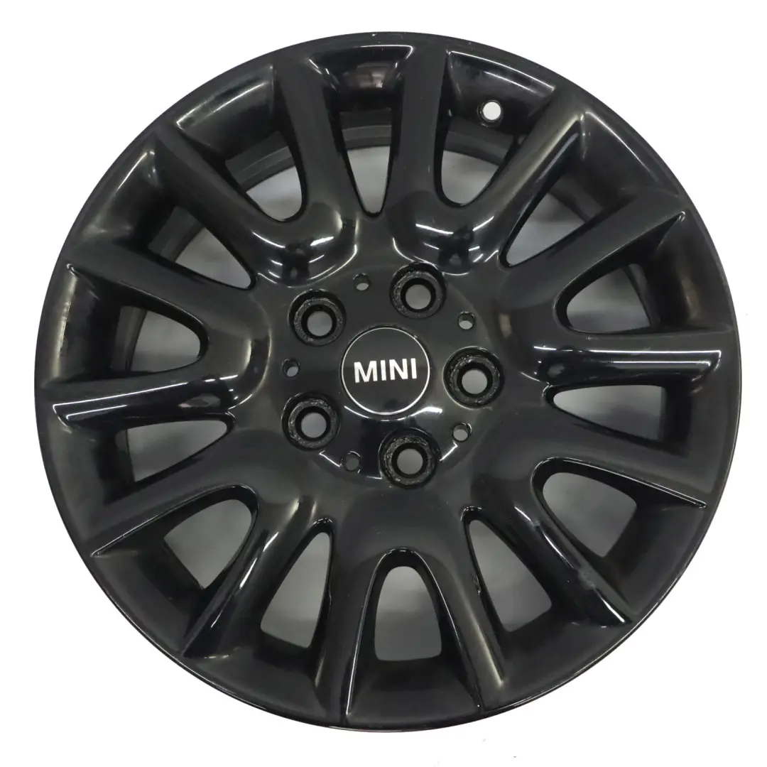 Mini Cooper One F55 F56 Black Wheel Alloy Rim 16" 6,5J Victory Spoke 495 ET:54