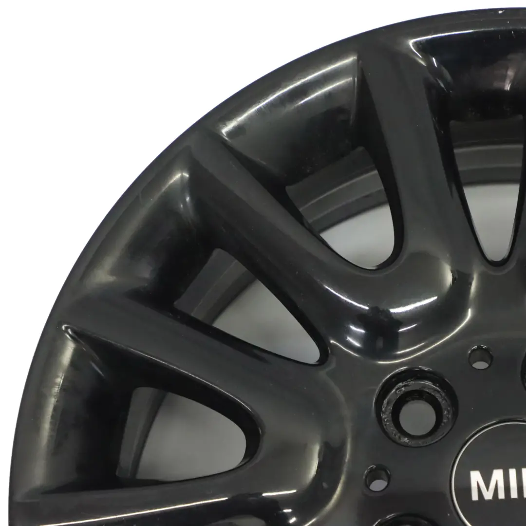 Mini Cooper One F55 F56 Black Wheel Alloy Rim 16" 6,5J Victory Spoke 495 ET:54