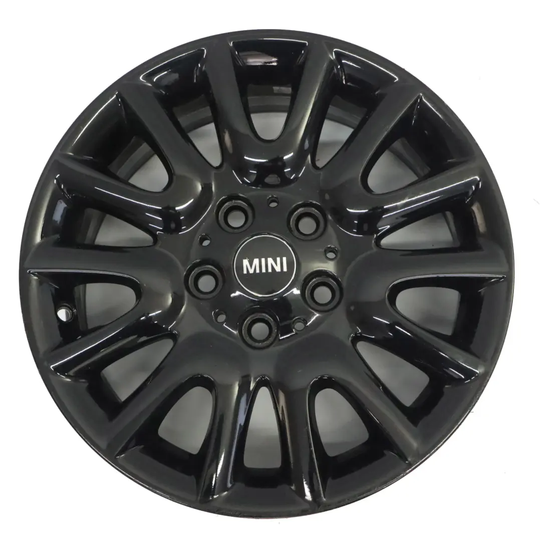 Mini Cooper One F55 F56 Black Wheel Alloy Rim 16" 6,5J Victory Spoke 495 ET:54