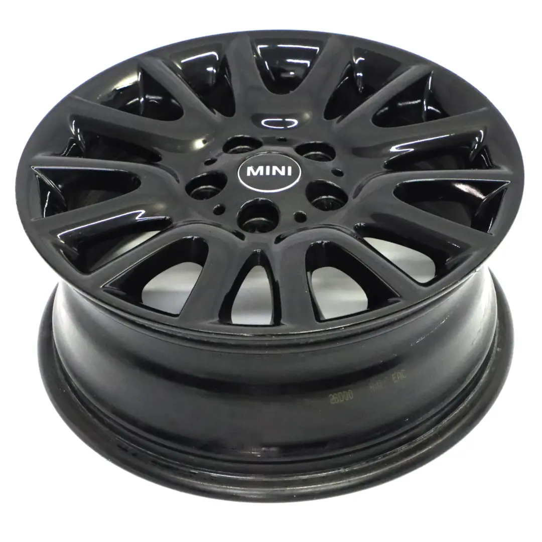 Mini Cooper One F55 F56 Black Wheel Alloy Rim 16" 6,5J Victory Spoke 495 ET:54