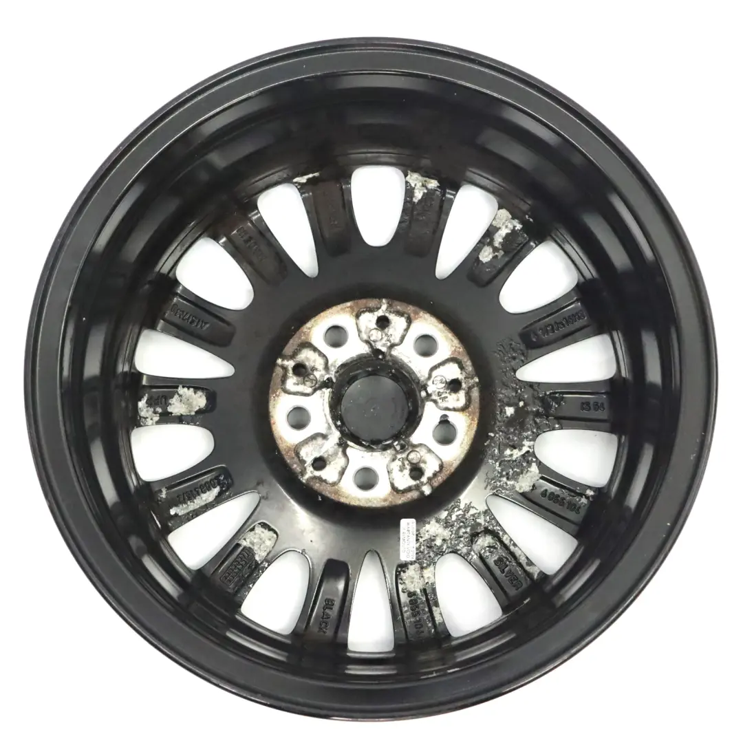 Mini Cooper One F55 F56 Black Wheel Alloy Rim 16" 6,5J Victory Spoke 495 ET:54