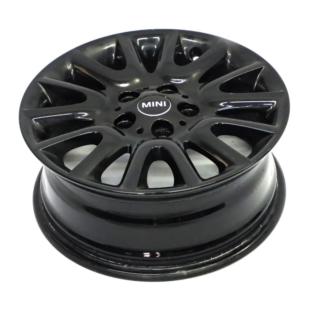 Mini Cooper One F55 F56 Black Wheel Alloy Rim 16" 6,5J Victory Spoke 495 ET:54