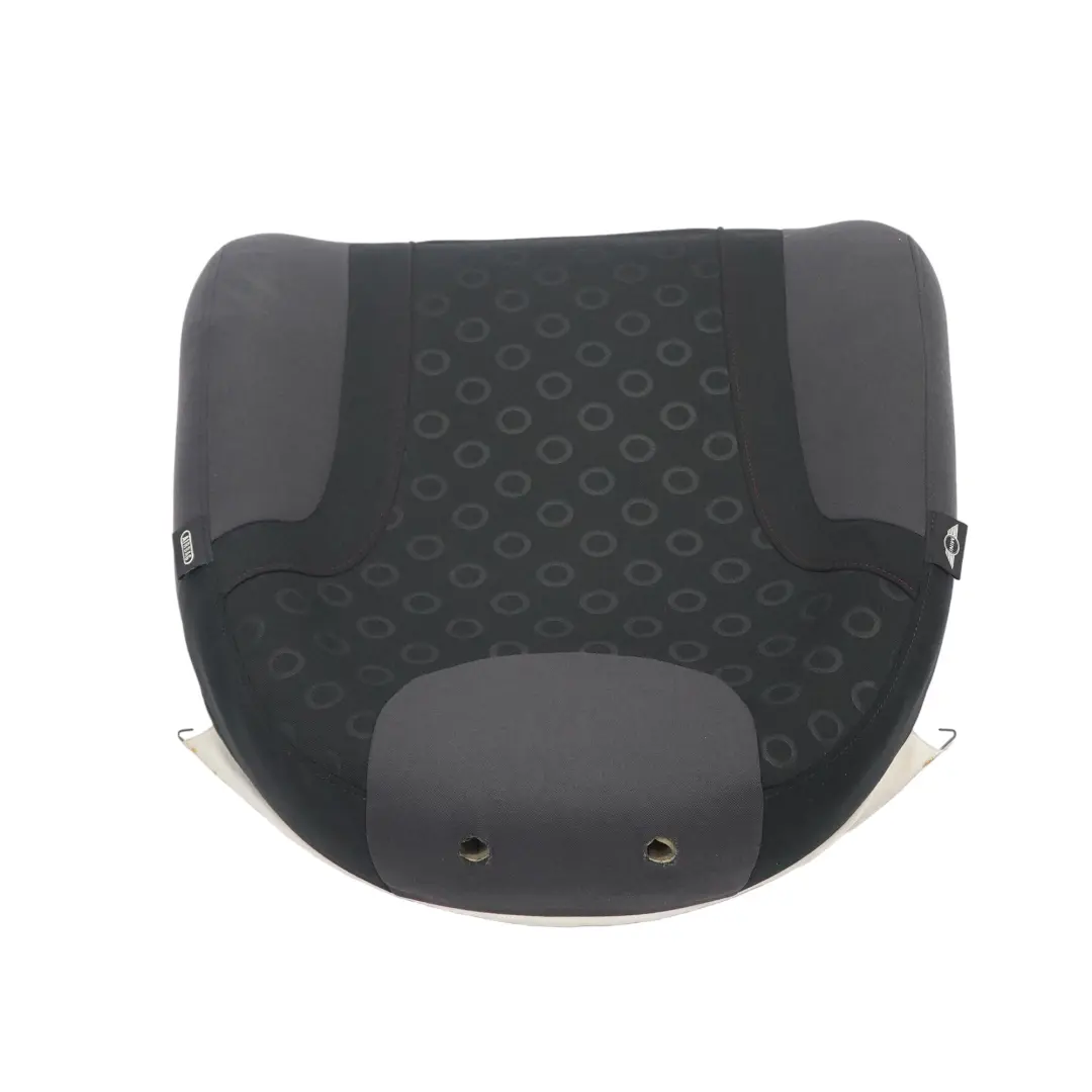 Mini One R50 Seat Backrest Front Left N/S Fabric Seven Panther Black Interior