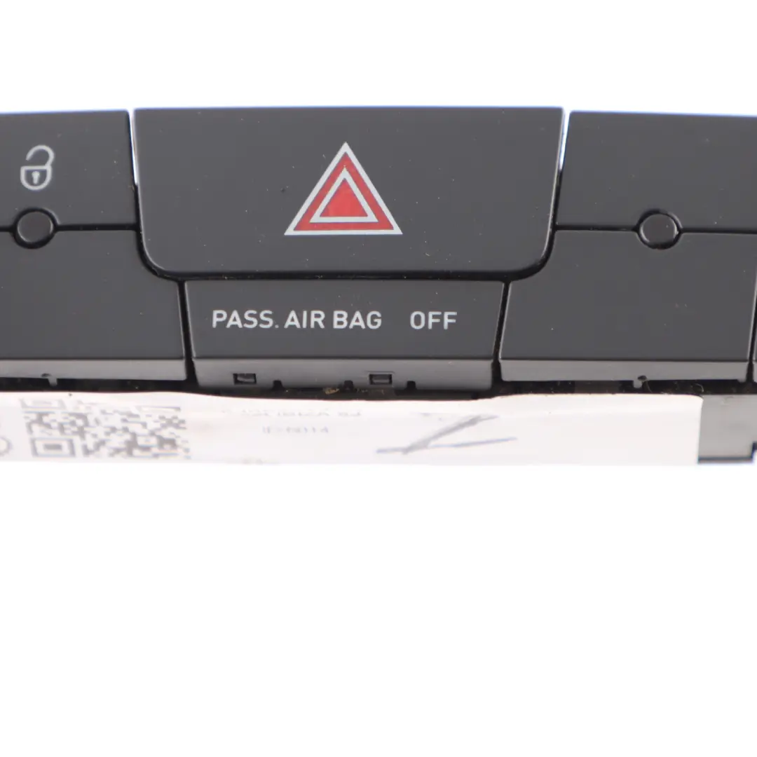 Seat Ibiza 6J Dashboard Hazard Lights Panel Switch Black 6J0927137B