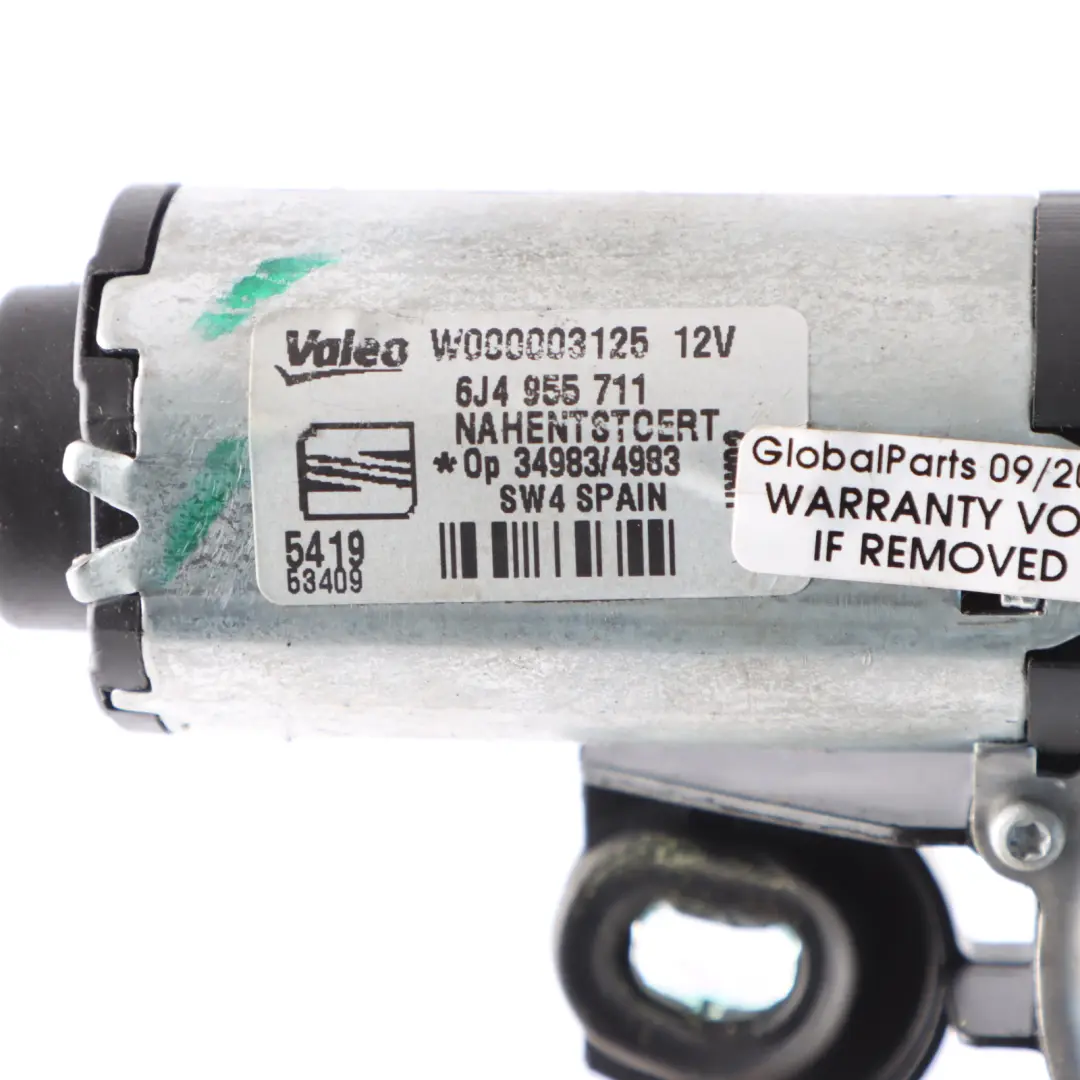 Wiper Motor Seat Ibiza 6J Rear Window Wiper Linkage Drive Actuator 6J4955711