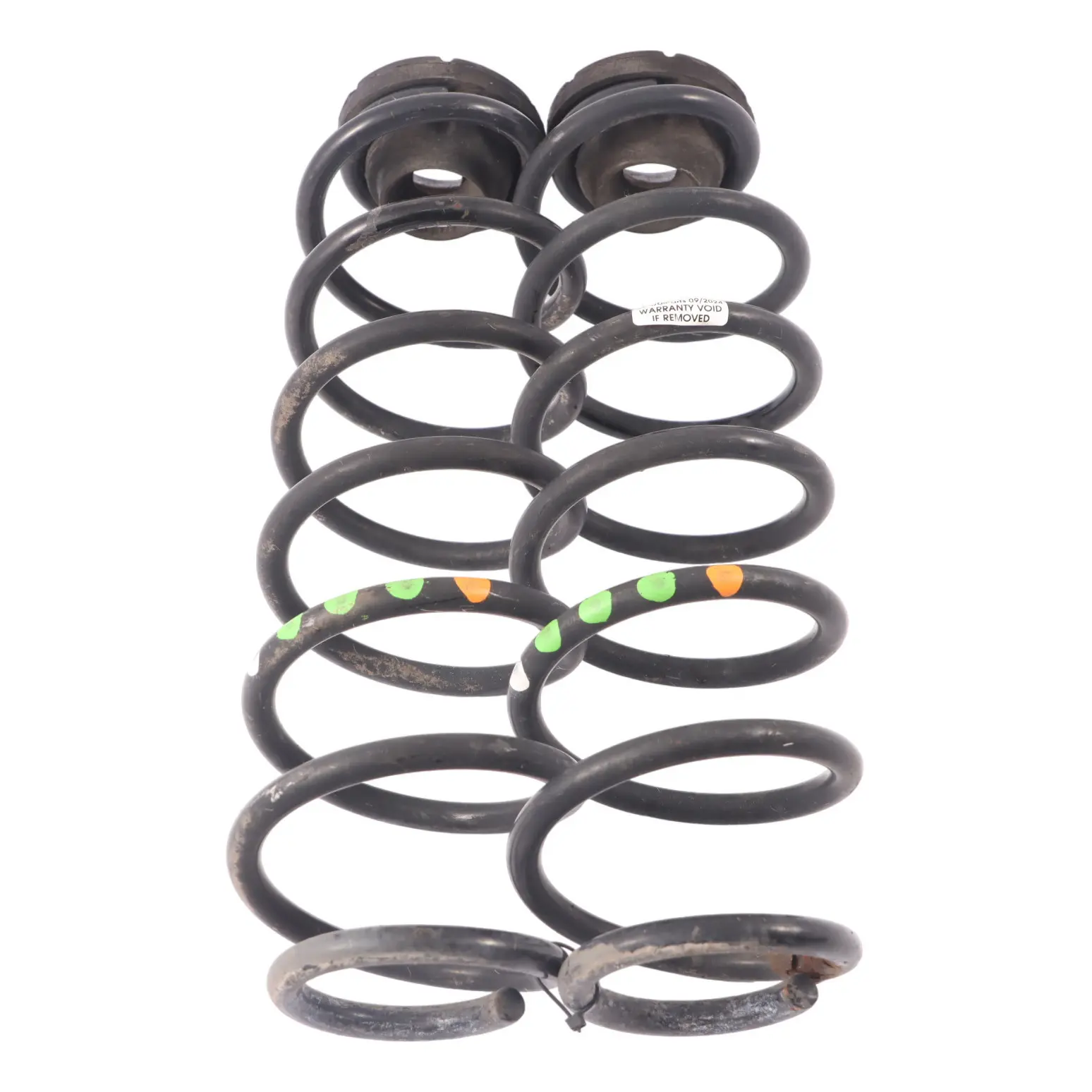 Volkswagen Fox 5Z Coil Spring Suspension Rear Left Right N/O/S Set 6Q0511115BE