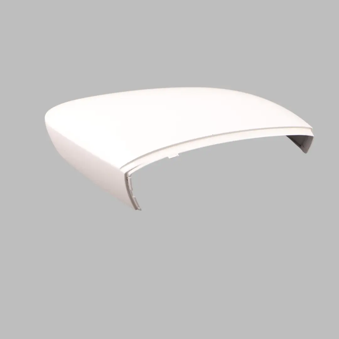 Volkswagen Polo Mk5 6R Wing Mirror Cover Panel Right O/S Candy White - LB9A