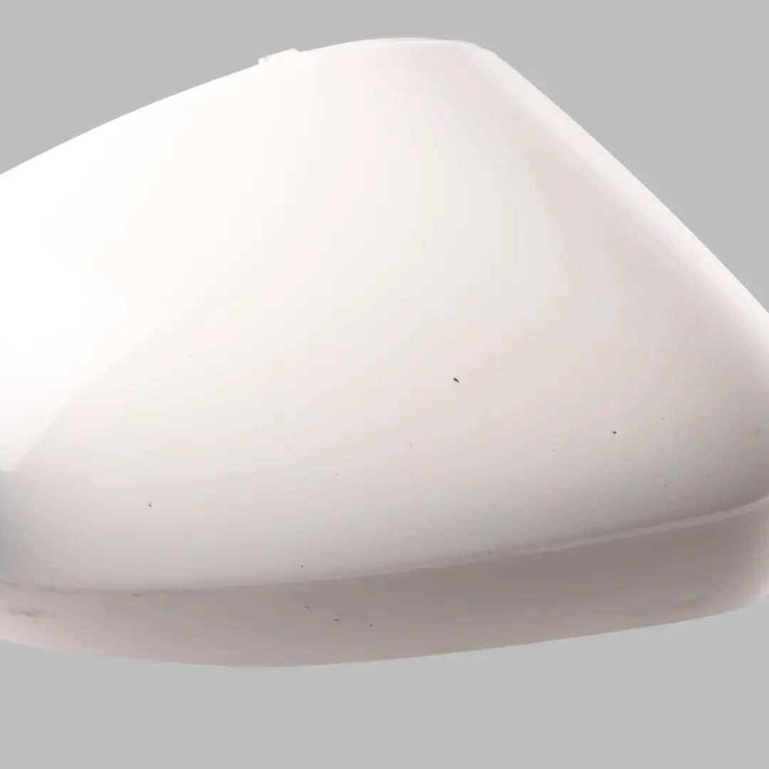 Volkswagen Polo Mk5 6R Wing Mirror Cover Panel Right O/S Candy White - LB9A