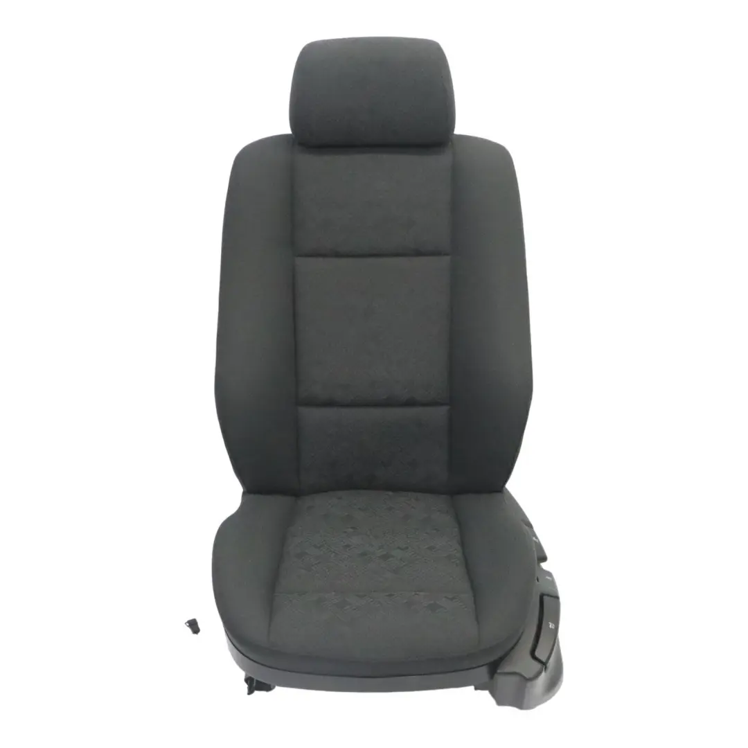 BMW X5 E53 Front Seat Left N/S Interior Cloth Fabric Flat Weave Anthracite