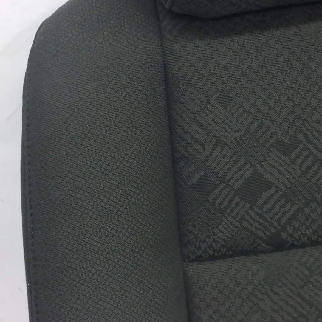 BMW X5 E53 Front Seat Left N/S Interior Cloth Fabric Flat Weave Anthracite