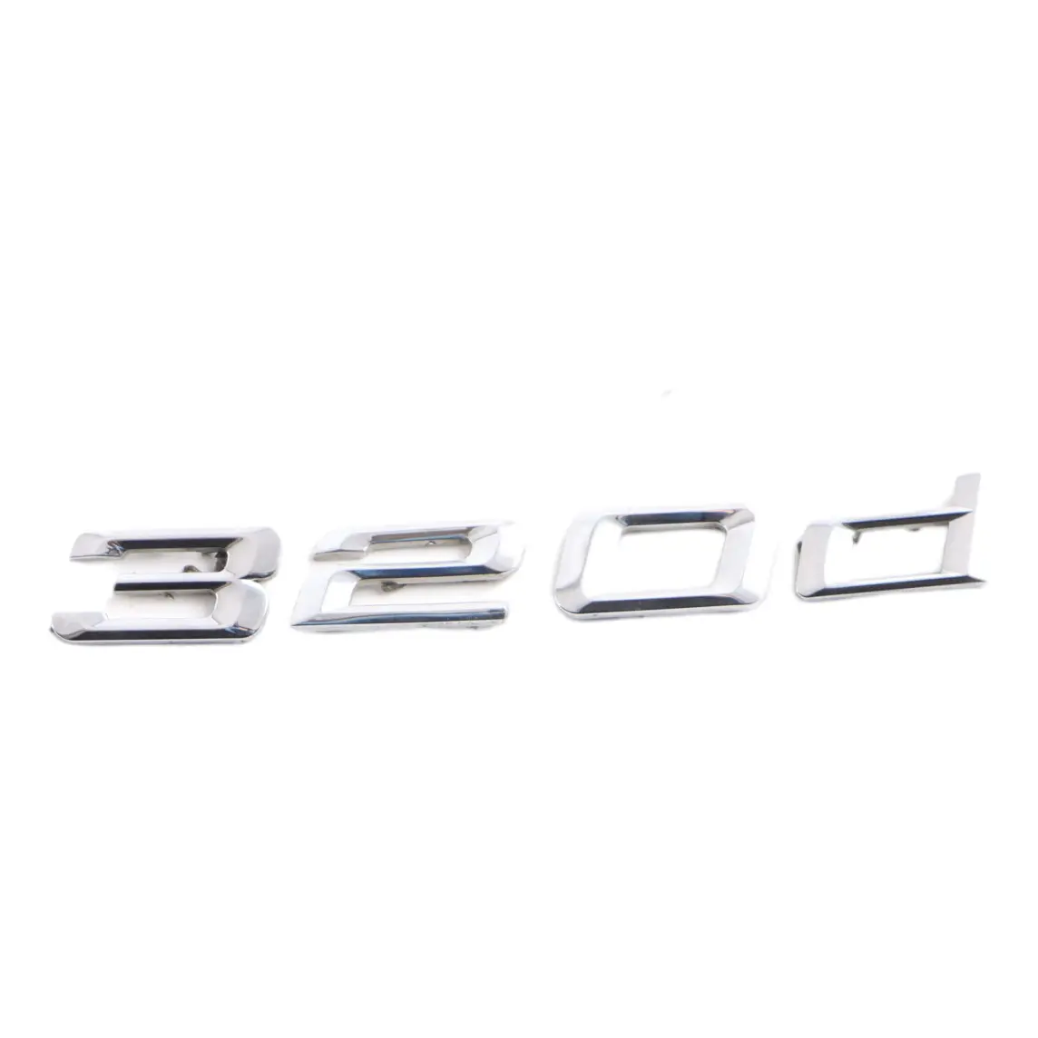 BMW E92 E93 Rear Boot Trunk Lid Adhered Emblem Badge 320d Lettering 7166210