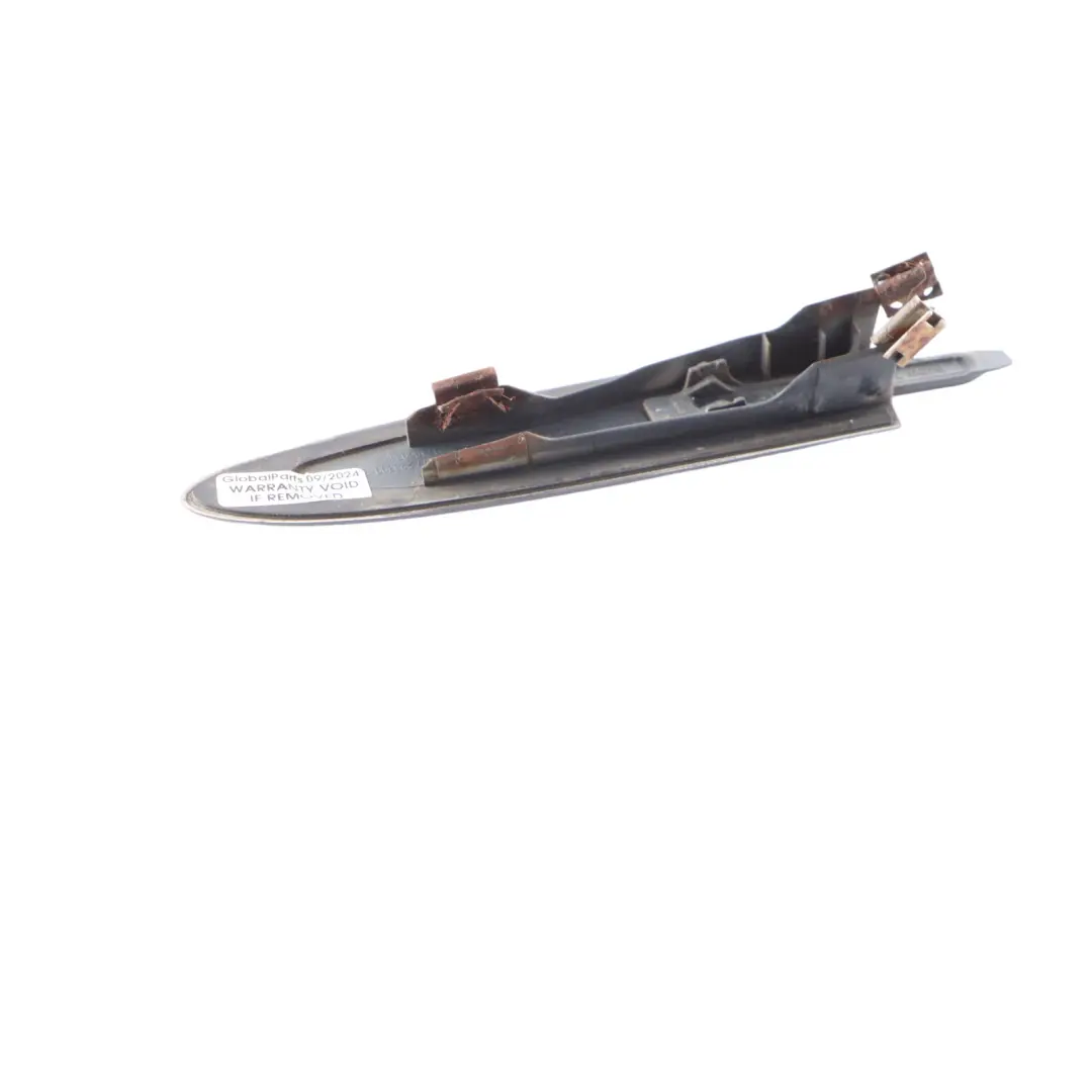 Left Top Molding Roof Hinge Cover N/S Sparkling Graphite A22 BMW E93 Convertible - SKU 7184047-SG2 - Part number 7184047