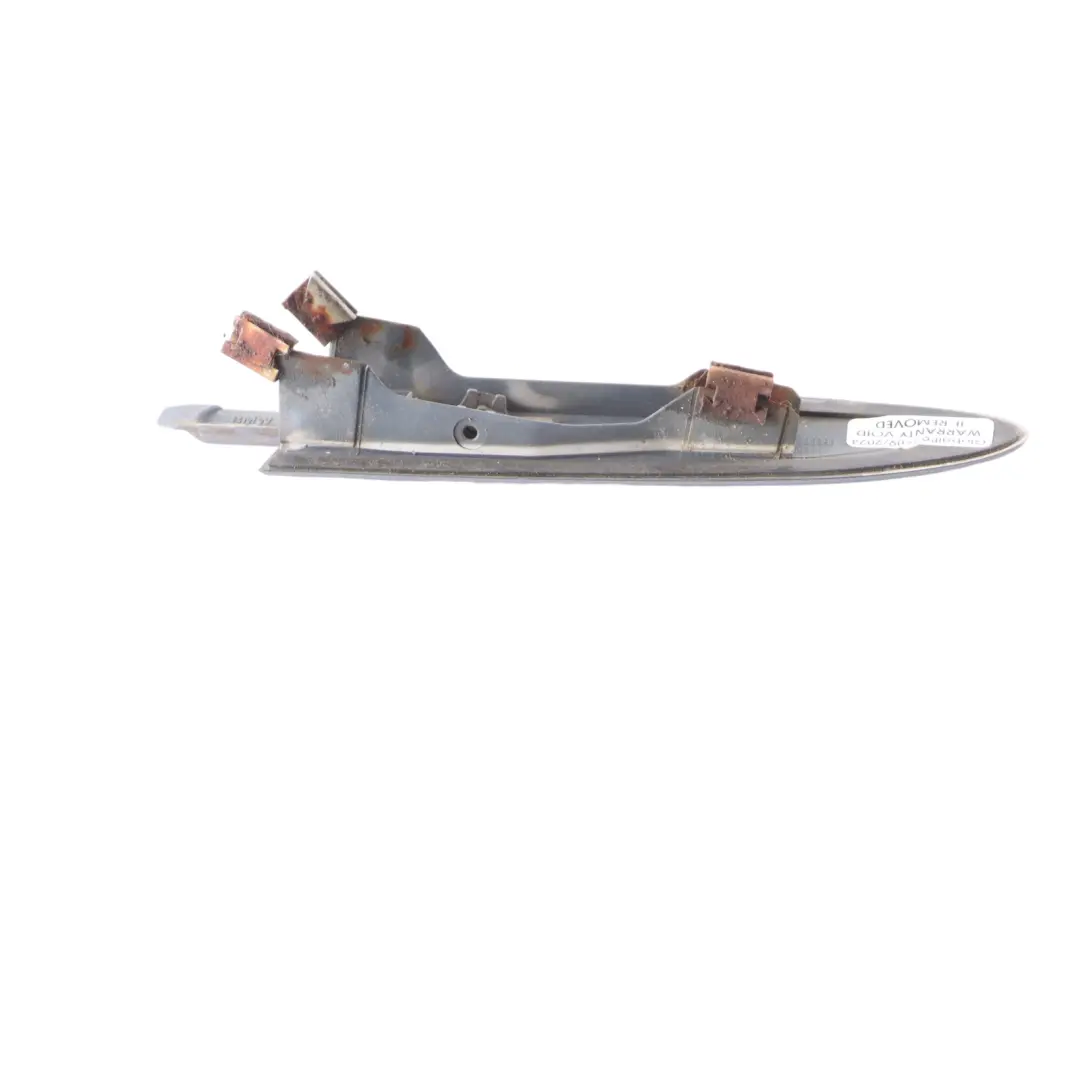 Left Top Molding Roof Hinge Cover N/S Sparkling Graphite A22 BMW E93 Convertible - SKU 7184047-SG2 - Part number 7184047