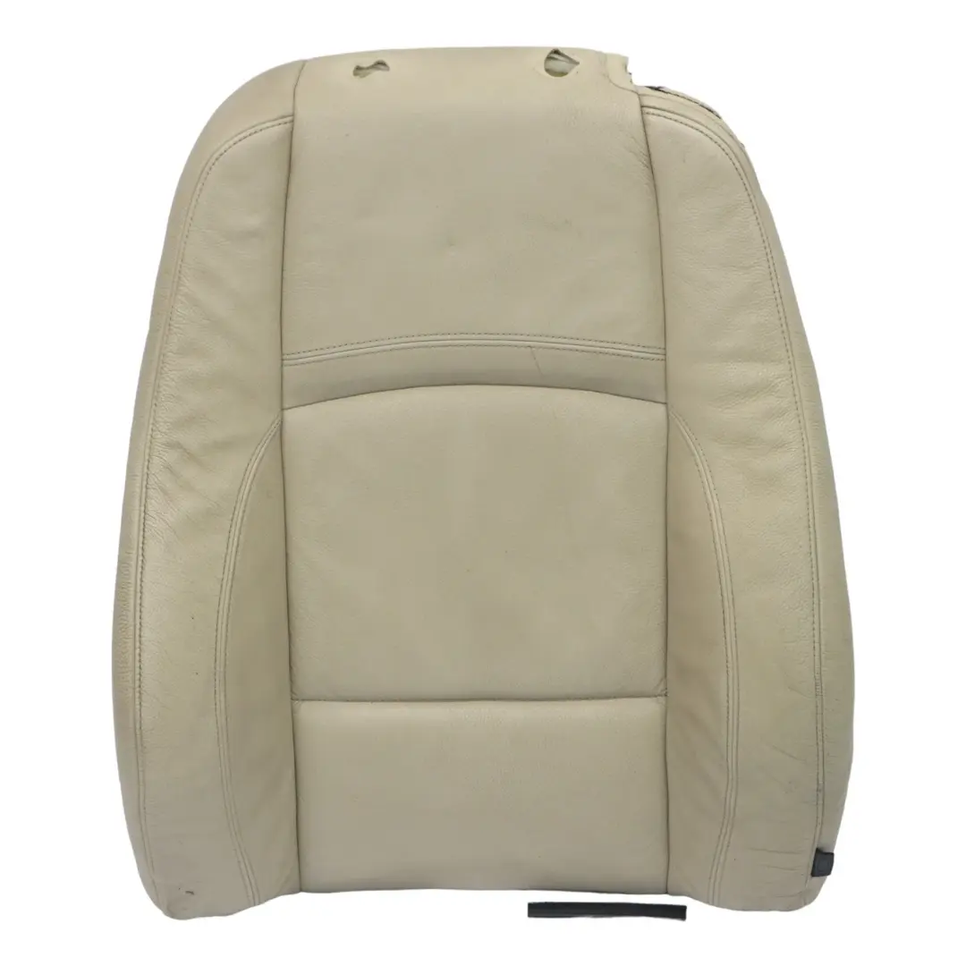 BMW E92 M Sport Asiento Delantero Izquierdo Funda Respaldo Crema Beige 7253097