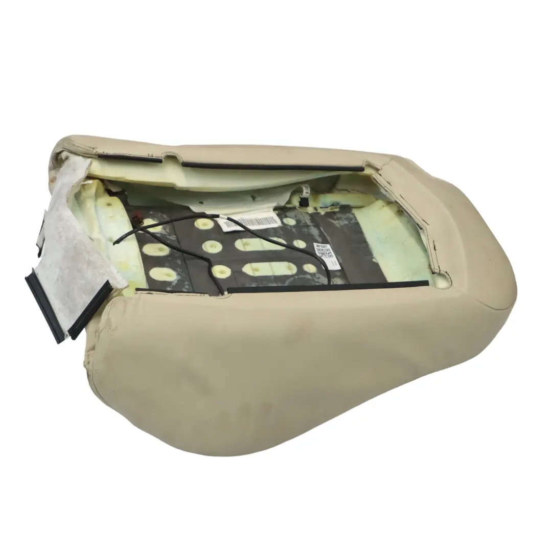 BMW E92 M Sport Asiento Delantero Izquierdo Funda Respaldo Crema Beige 7253097