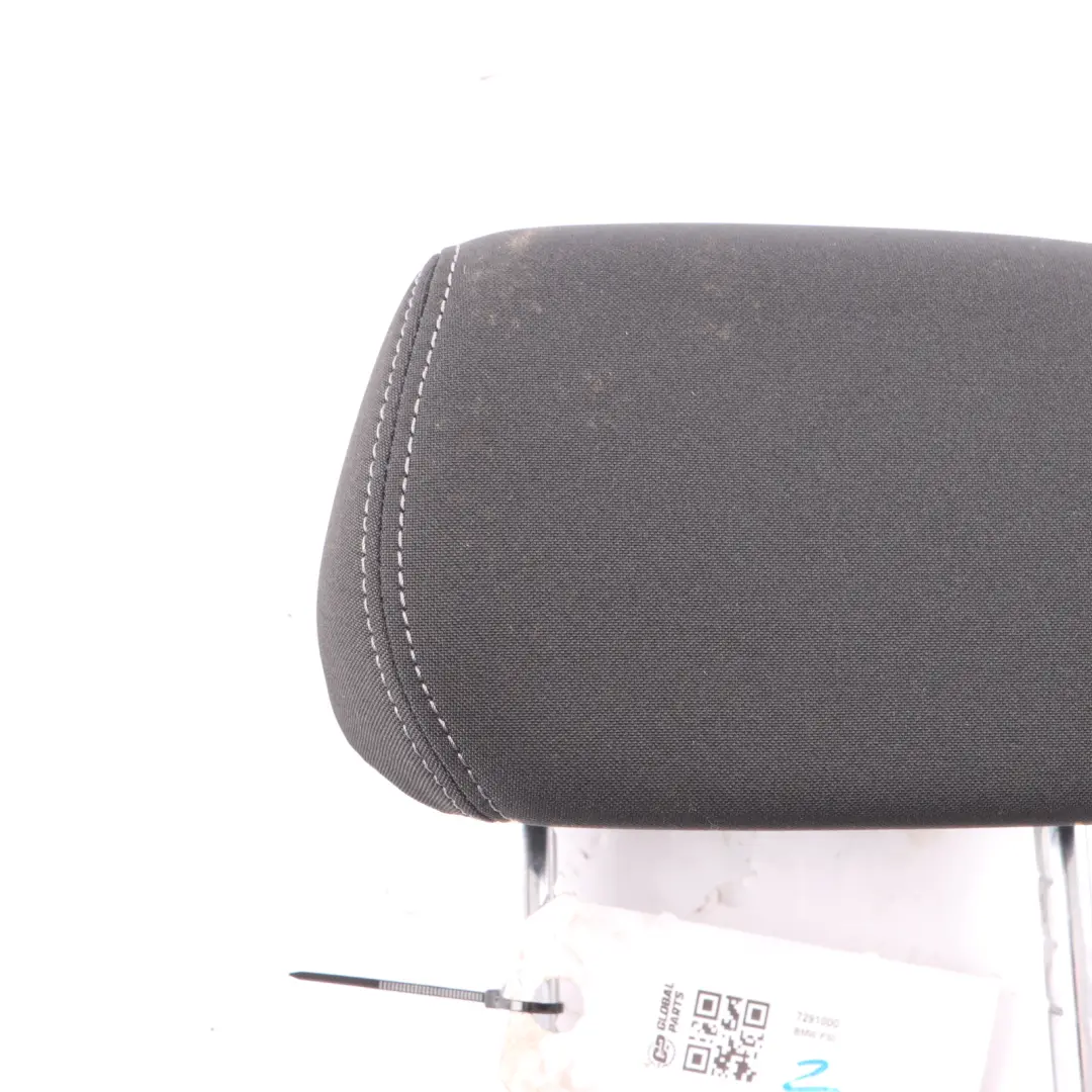 BMW F20 F30 Headrest Rear Seat Left Right N/O/S Head Rest Cloth Black 7291000