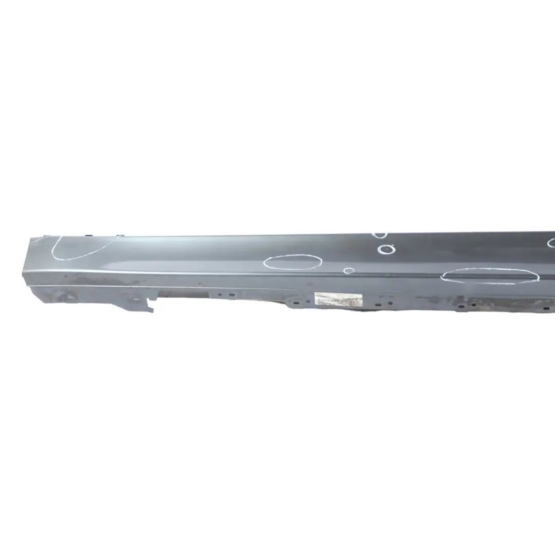 BMW F30 F31 Side Skirt Sill Strip Left N/S Mineralgrau Grey Metallic - B39