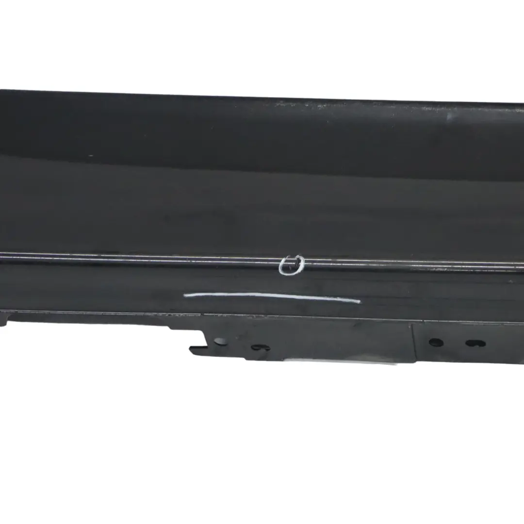 BMW F30 F31 Side Skirt Sill Strip Covering Right O/S Schwarz 2 Black - 668