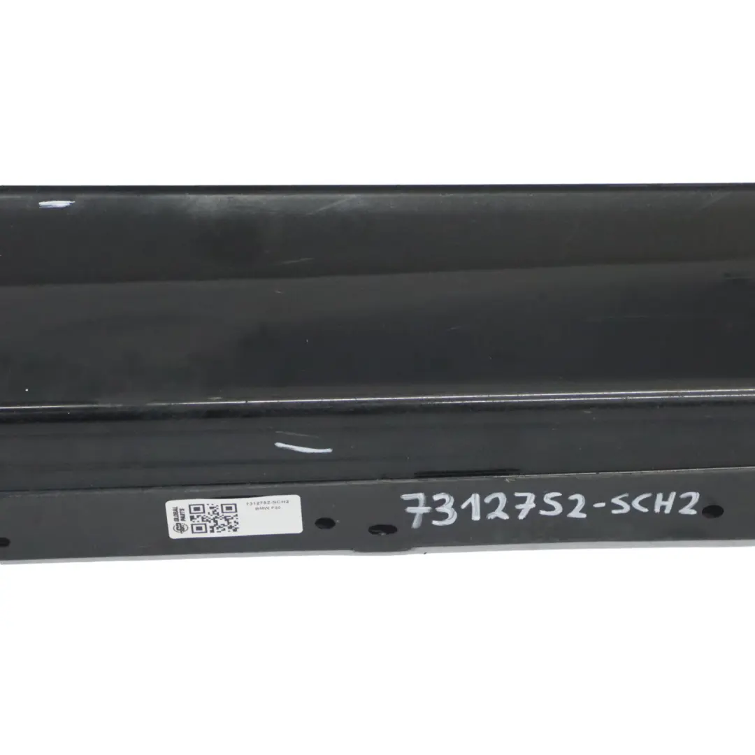 BMW F30 F31 Side Skirt Sill Strip Covering Right O/S Schwarz 2 Black - 668