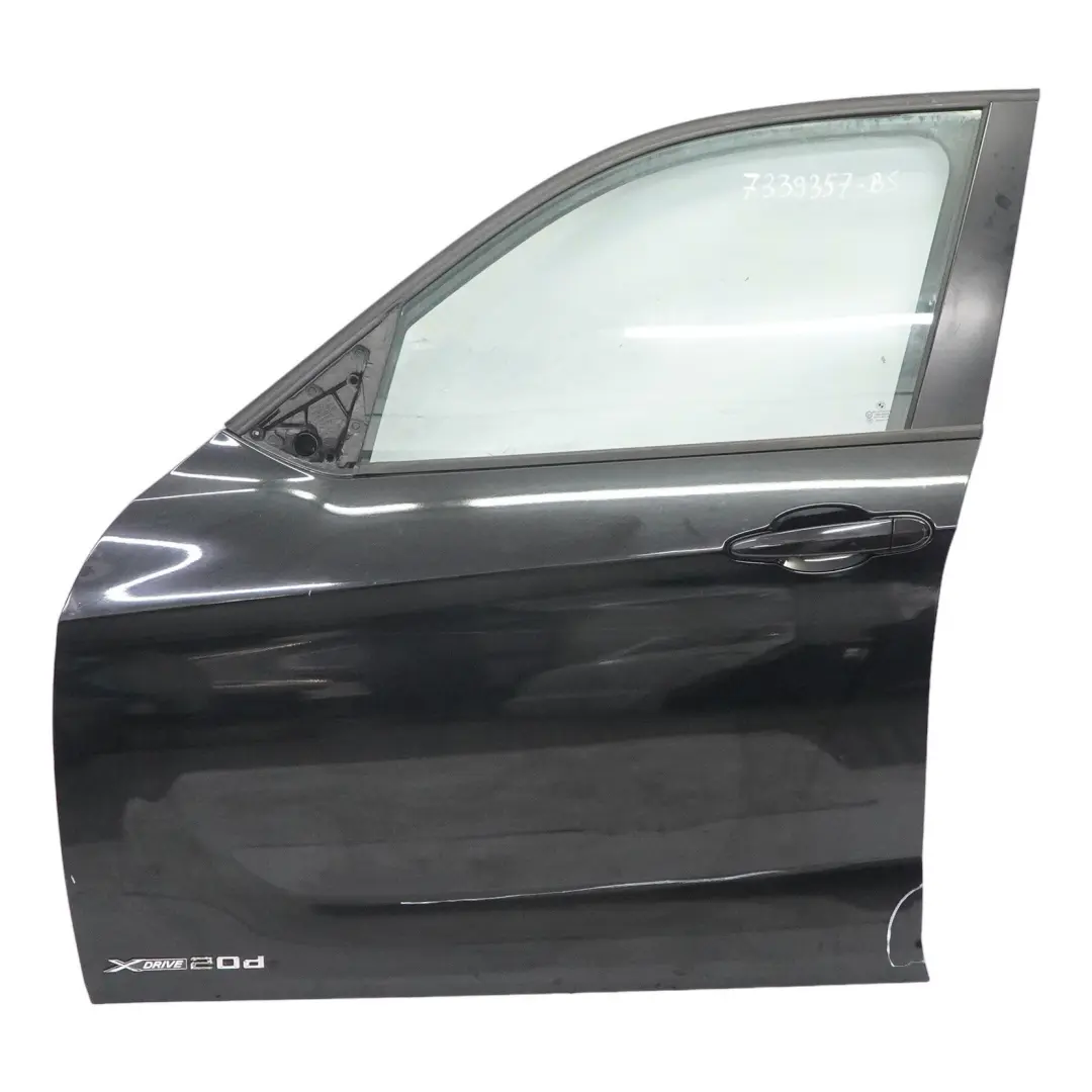 BMW X1 E84 Door Front Left N/S Black Sapphire Metallic - 475