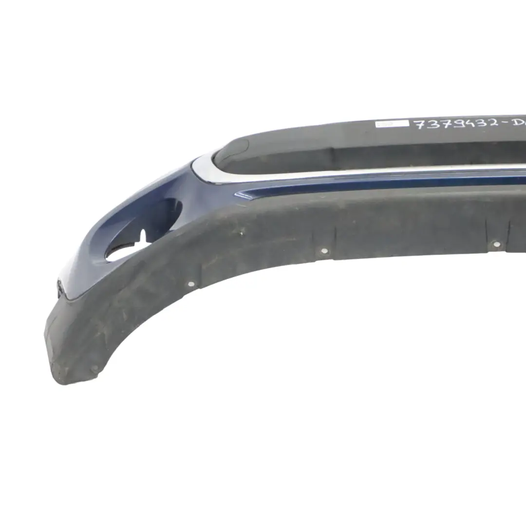 Mini F55 F56 F57 Complete Front Bumper Trim Panel Deep Blue Metallic - B69