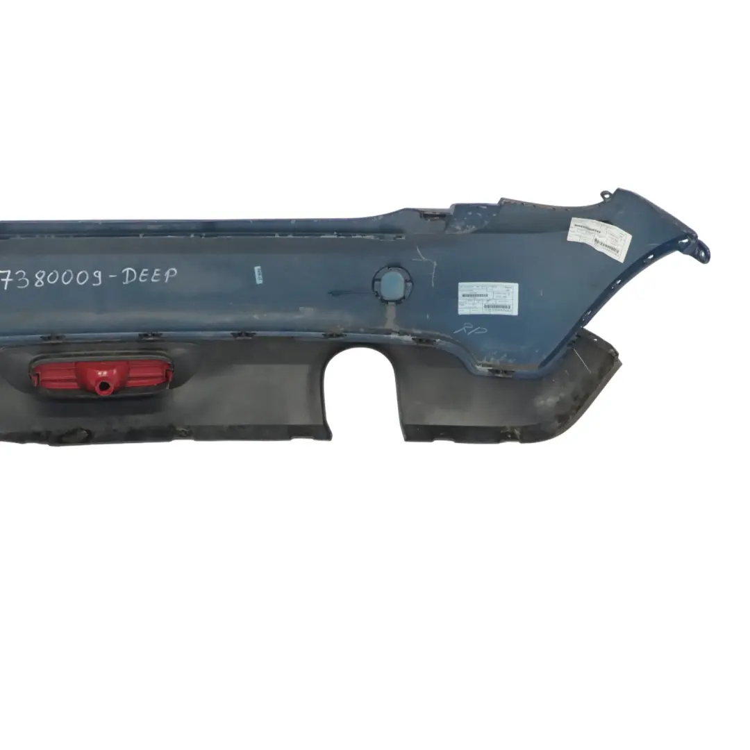 Mini F56 F57 Complete Rear Bumper Trim Panel Deep Blue Metallic - B69