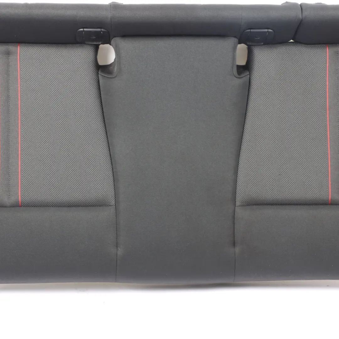 BMW F21 LCI Rear Seat Bench Clotch Cover Anthrazit Red Stitching 7393716