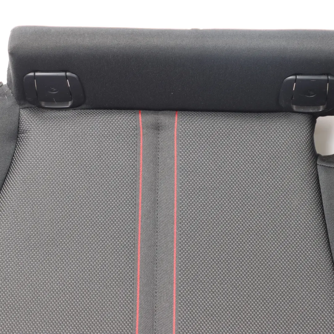 BMW F21 LCI Rear Seat Bench Clotch Cover Anthrazit Red Stitching 7393716