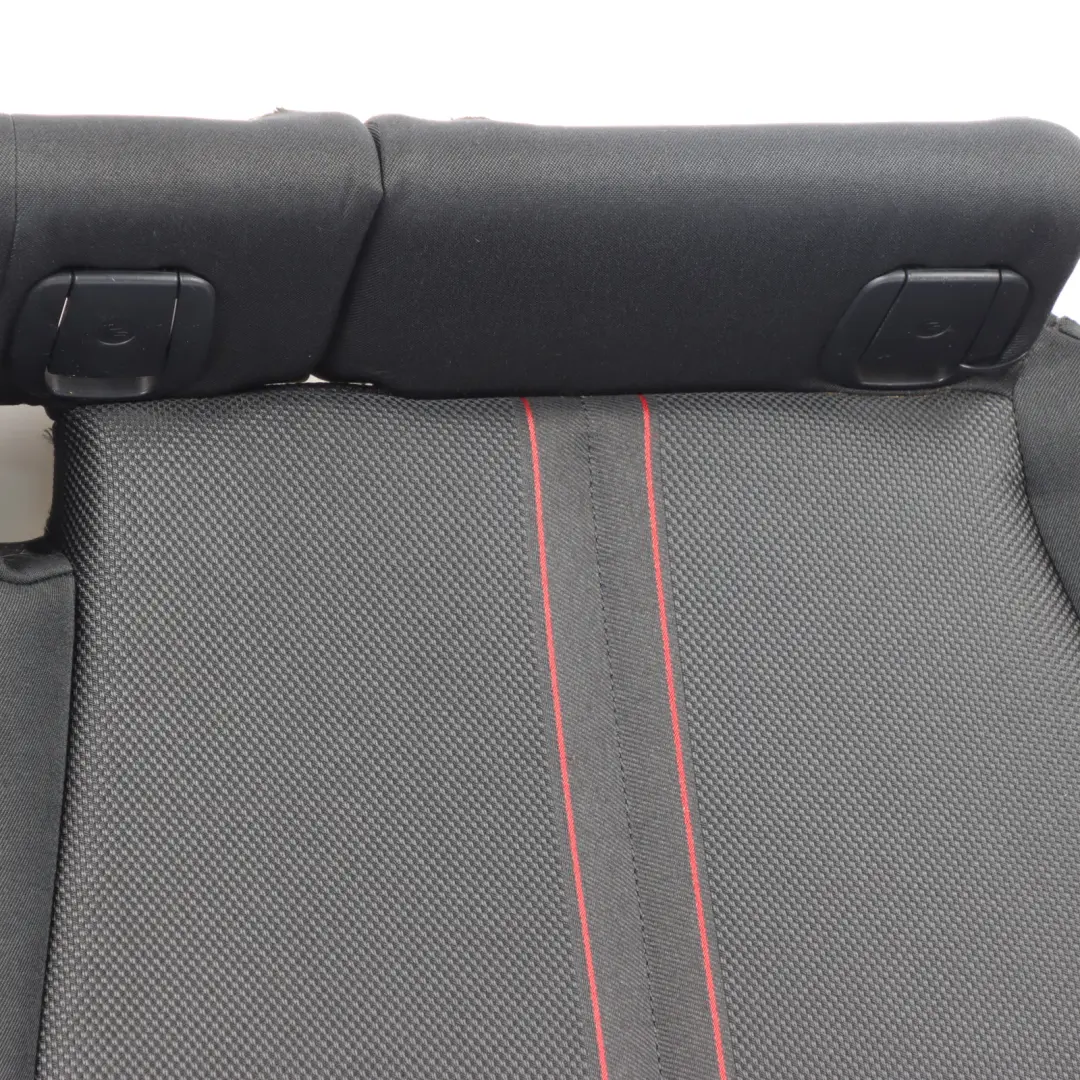 BMW F21 LCI Rear Seat Bench Clotch Cover Anthrazit Red Stitching 7393716