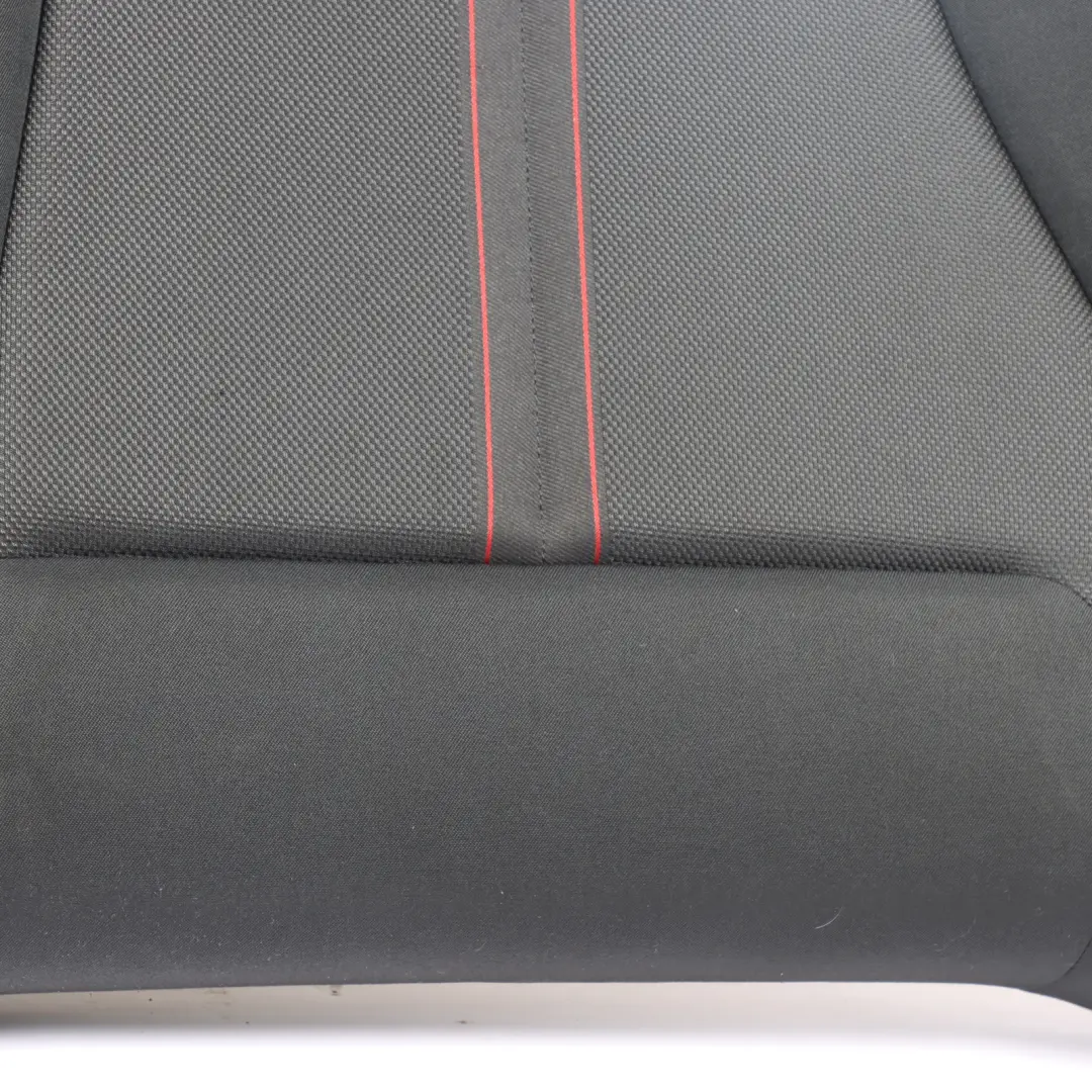 BMW F21 LCI Rear Seat Bench Clotch Cover Anthrazit Red Stitching 7393716