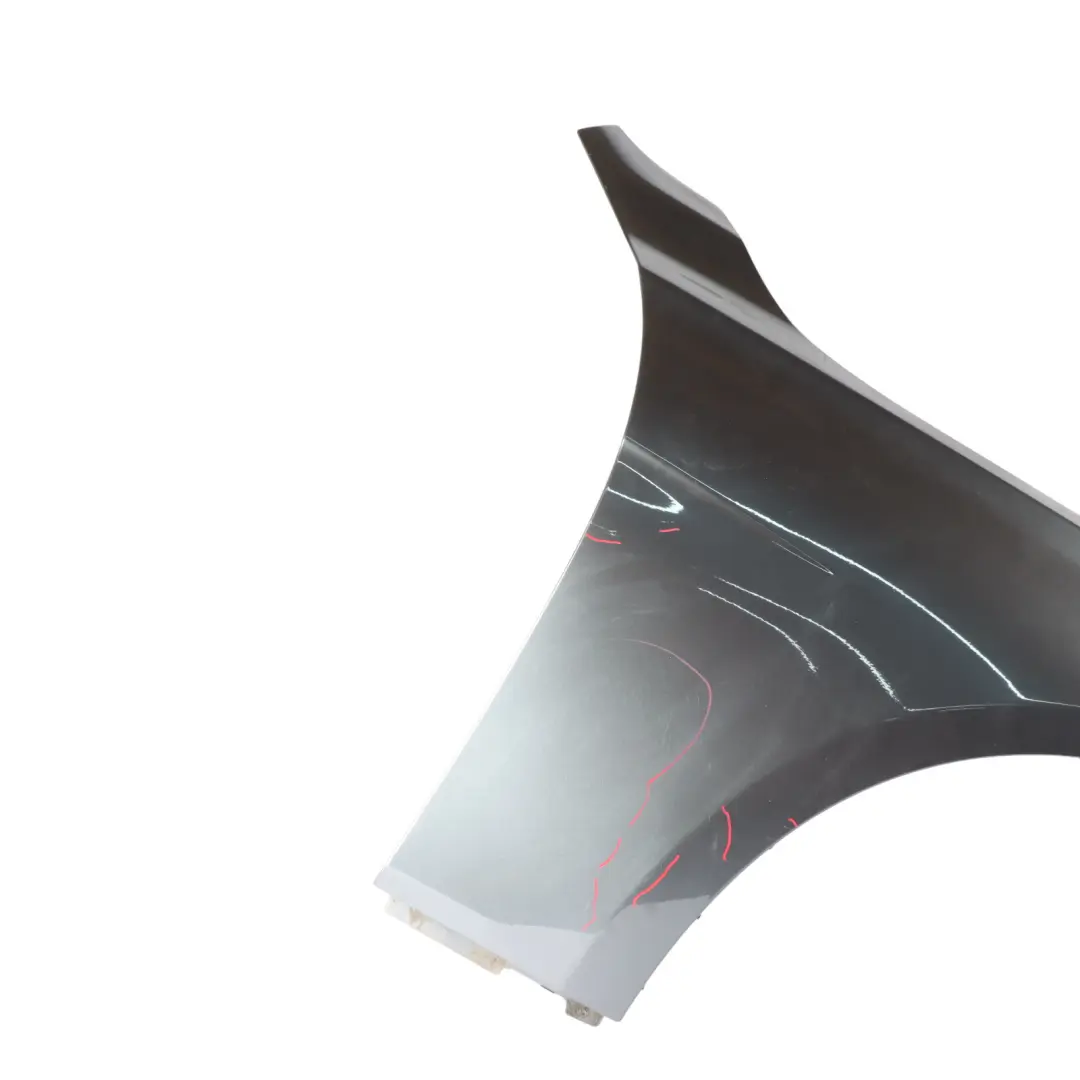 BMW F30 F31 Side Wing Panel Fender Front Right O/S Mineral Grey Metallic - B39