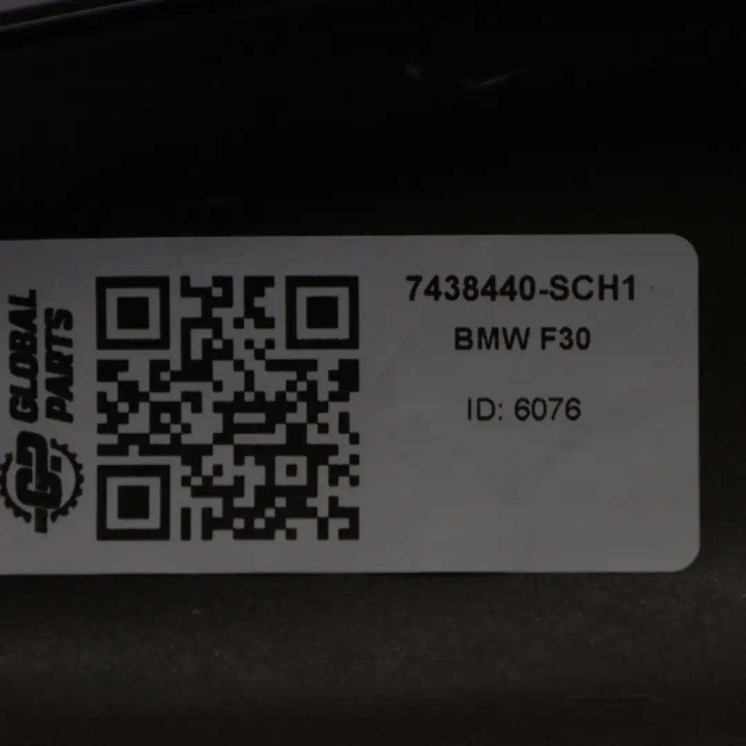 BMW F30 F31 Błotnik Prawy Przedni Schwarz 2 Czarny - 668