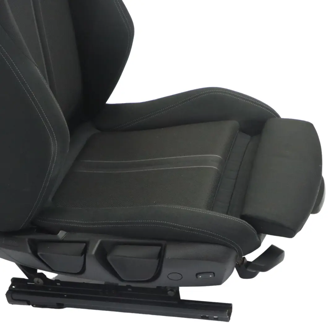 BMW F30 F31 LCI Asiento Sport Calefactable Tela Gris Antracita Delantero Derecho