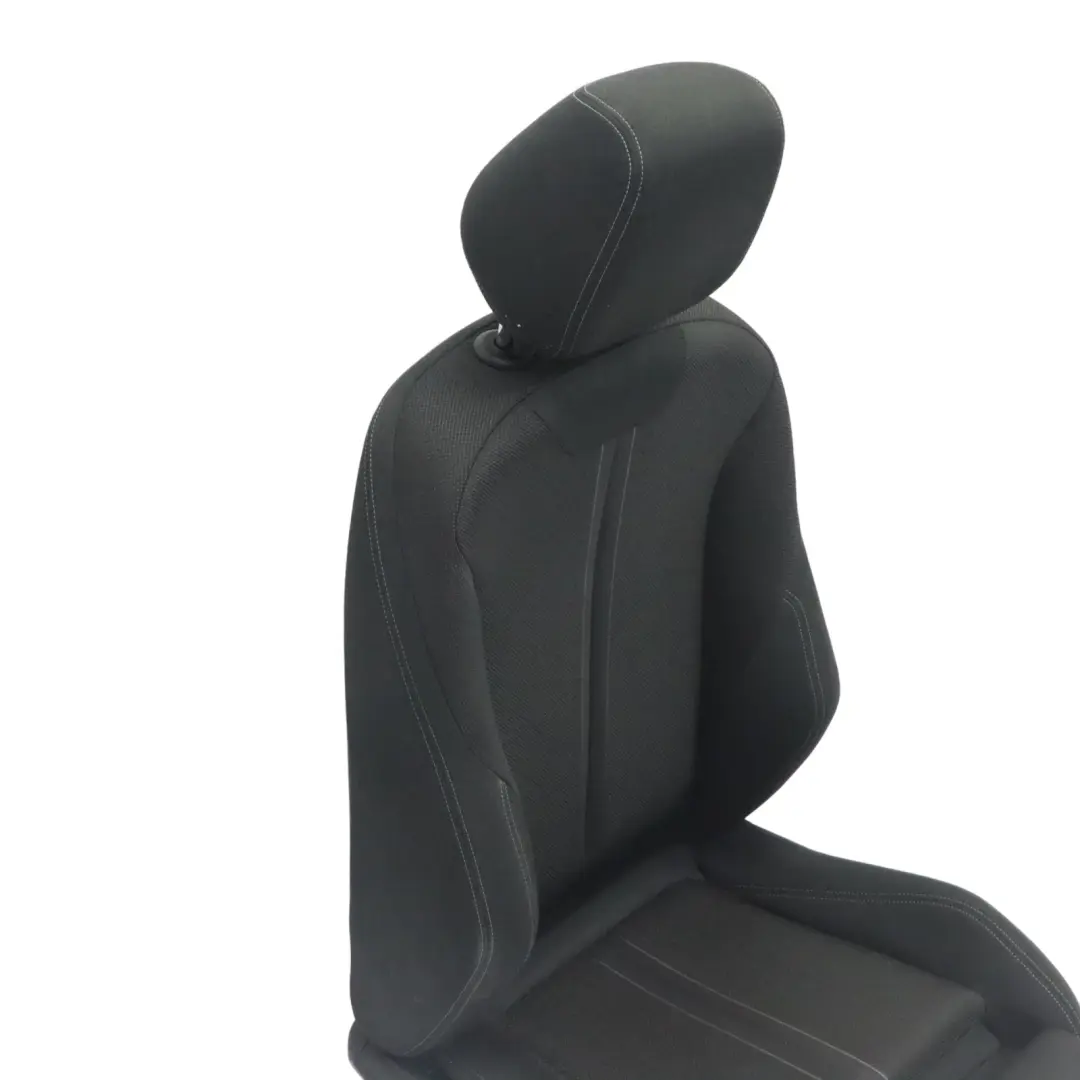 BMW F30 F31 LCI Asiento Sport Calefactable Tela Gris Antracita Delantero Derecho